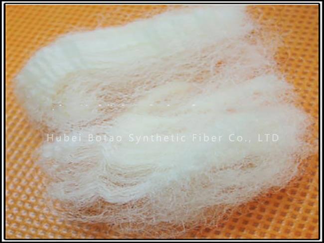 Polyethylene staple fibers