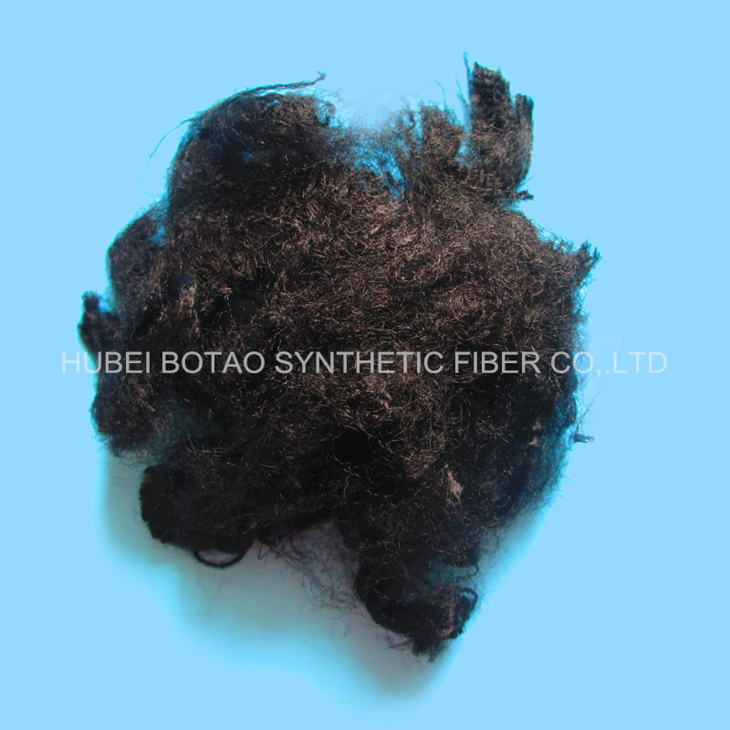 PP staple fiber for automotive interior