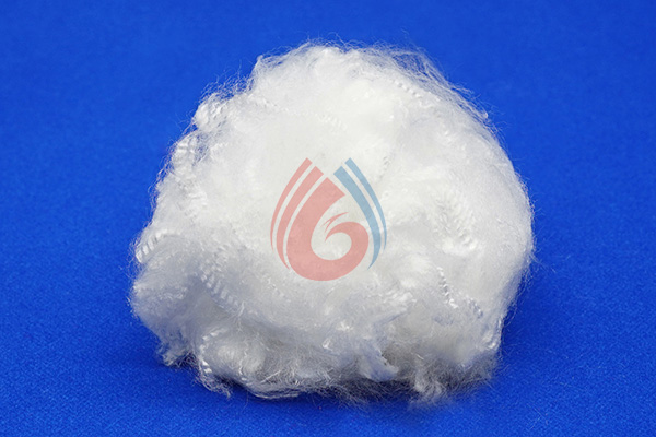 Polyethylene staple fibers